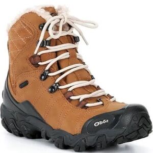 Oboz bridger 7 insulated waterproof winter tan boots women’s 9.5